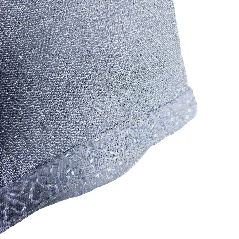 Alex Evenings Women's Petite Periwinkle Mother of the Bride Long Dress Sz 20WP - Picture 7 of 9